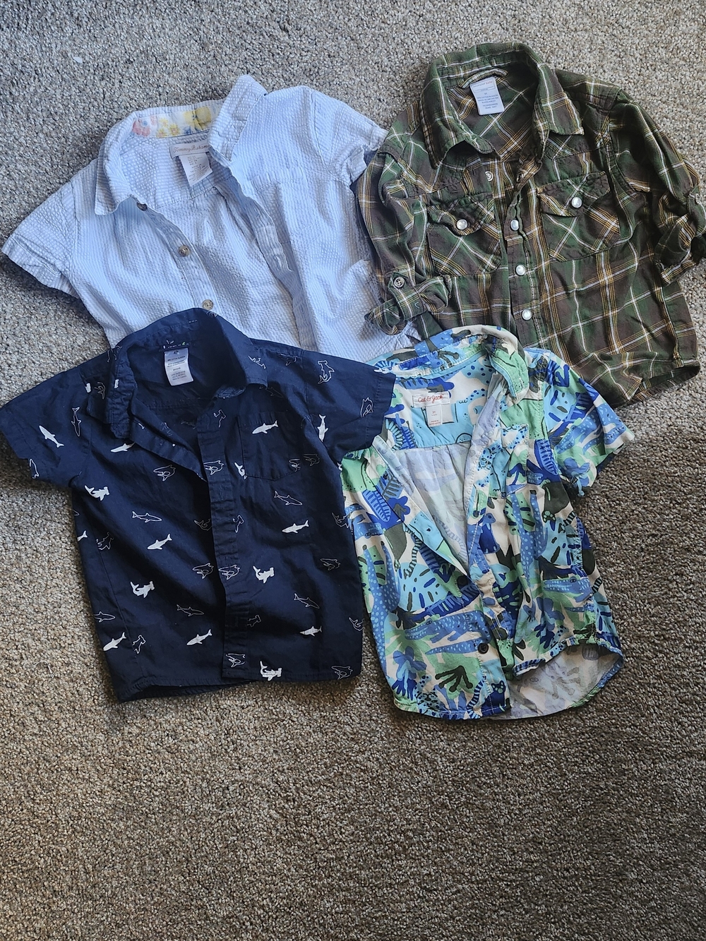 Boys Button Up Bundle